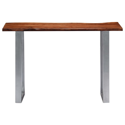 Avlastningsbord Konsollbord Tre 115x35x76 cm heltre akasie