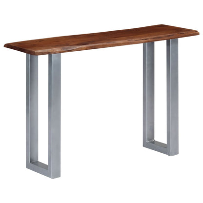 Avlastningsbord Konsollbord Tre 115x35x76 cm heltre akasie