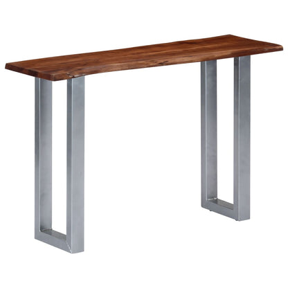 Avlastningsbord Konsollbord Tre 115x35x76 cm heltre akasie