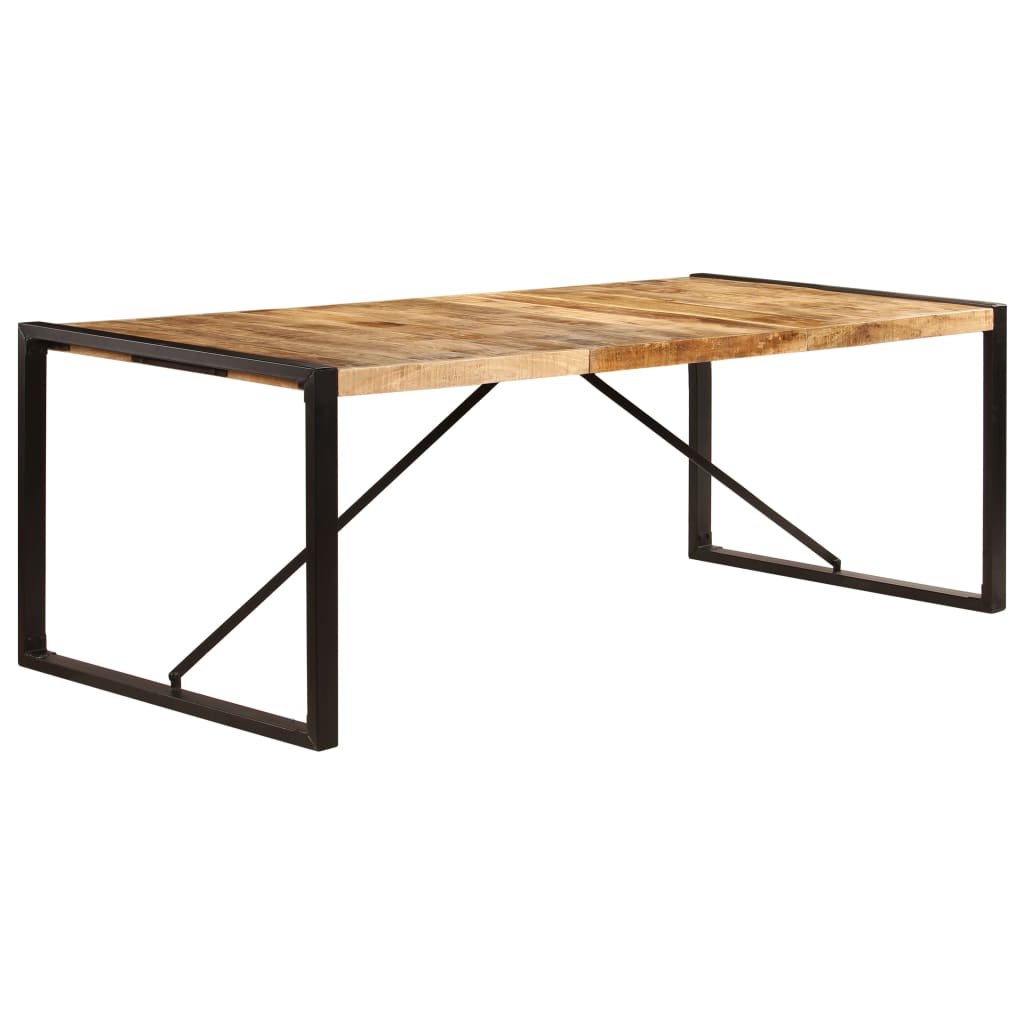 Spisebord Kjøkkenbord Tre 220x100x75 cm heltre mango