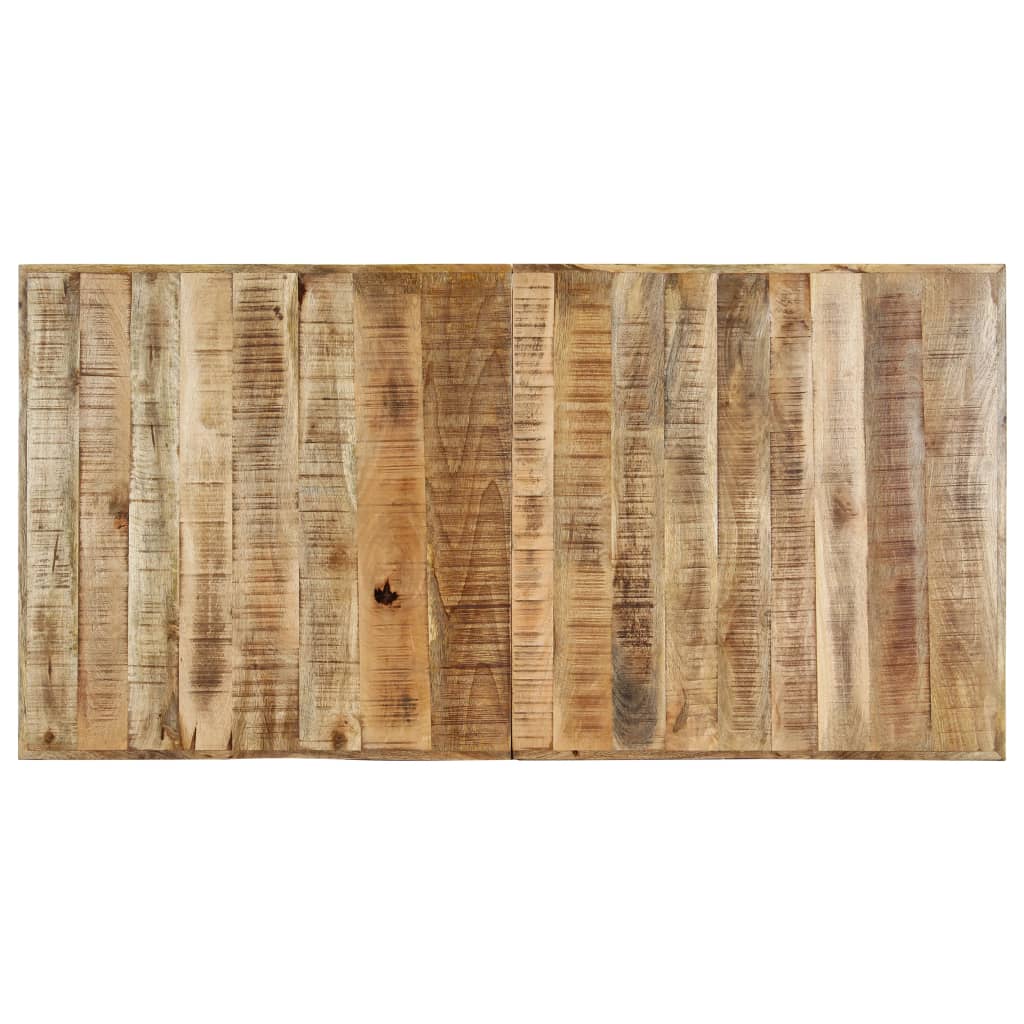 Spisebord Kjøkkenbord Tre 160x80x75 cm grov heltre mango