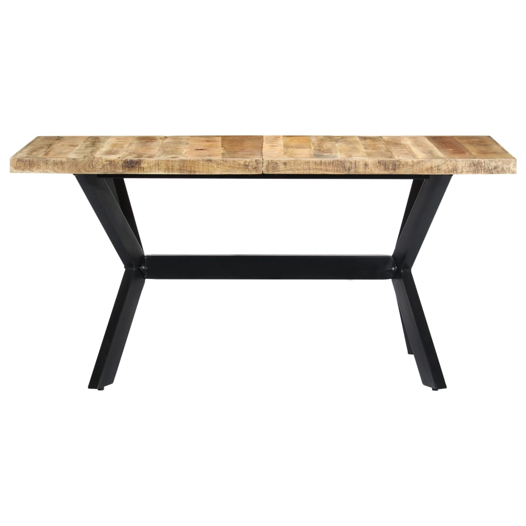Spisebord Kjøkkenbord Tre 140x70x75 cm grov heltre mango