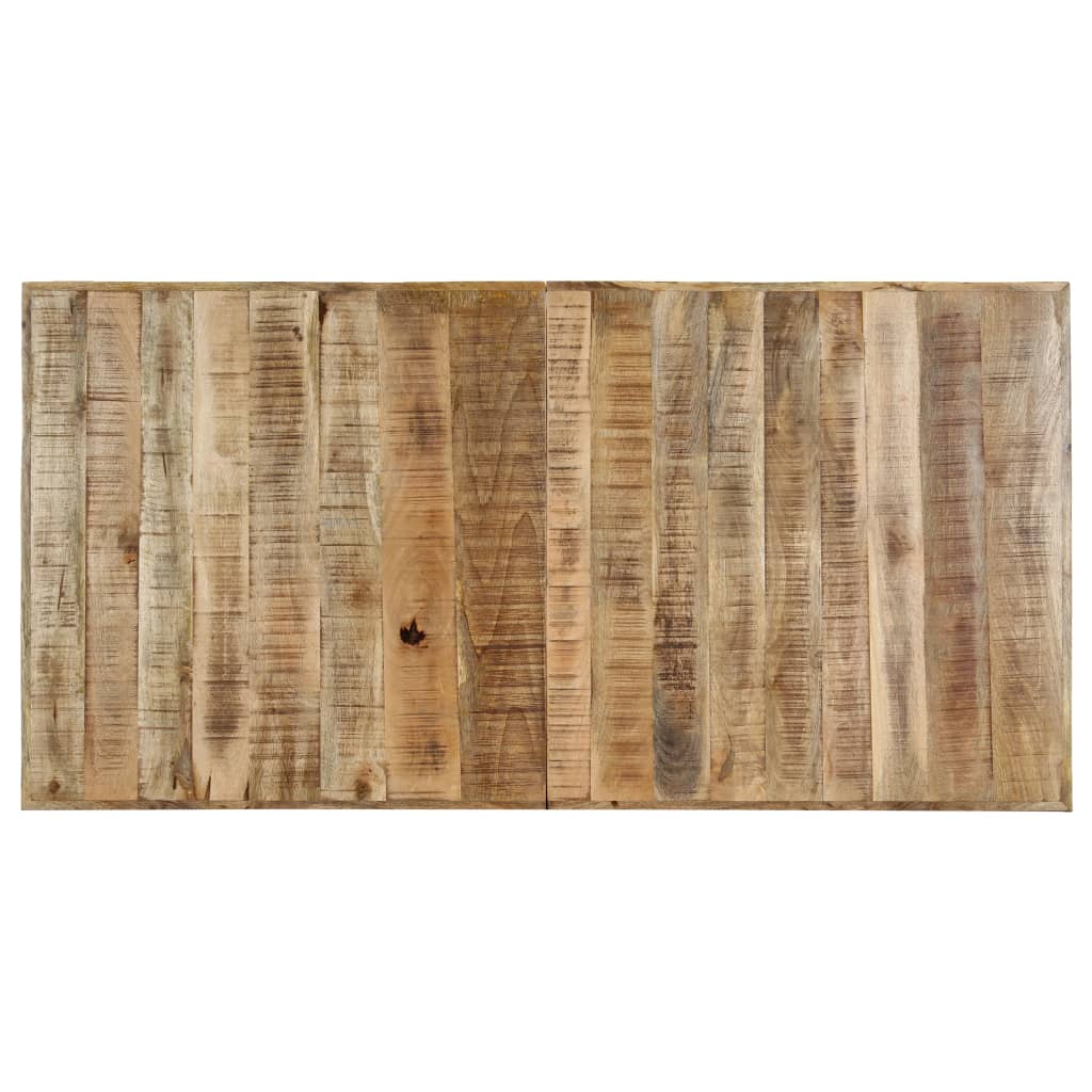 Spisebord Kjøkkenbord Tre 140x70x75 cm grov heltre mango