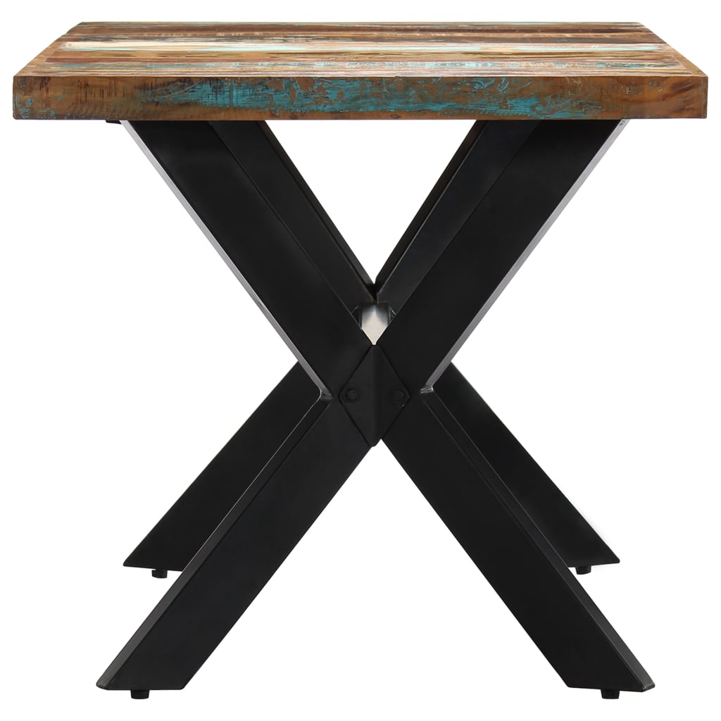 Spisebord Kjøkkenbord Tre 140x70x75 cm gjenvunnet heltre