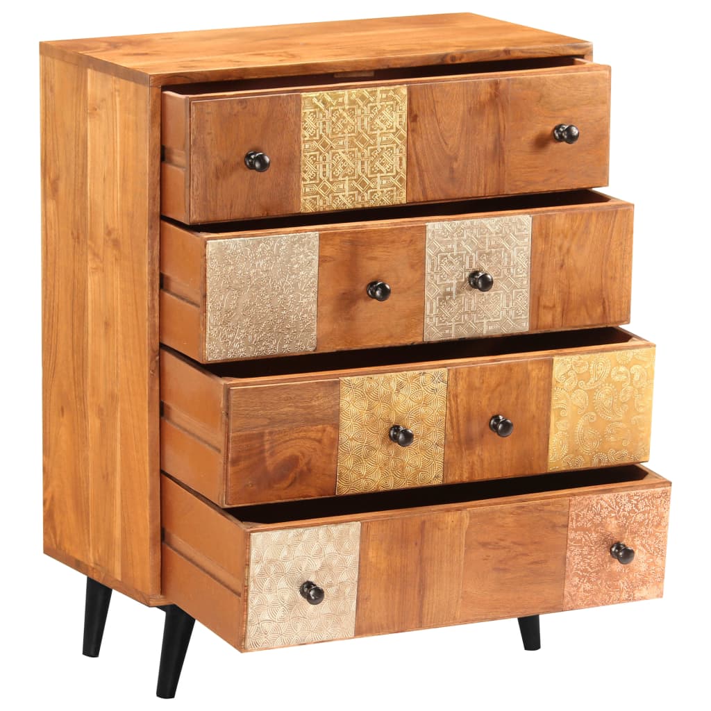 Kommode Tre 60x30x75 cm heltre akasie