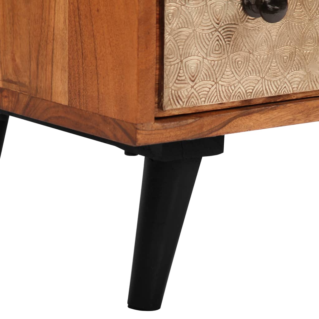 Kommode Tre 60x30x75 cm heltre akasie