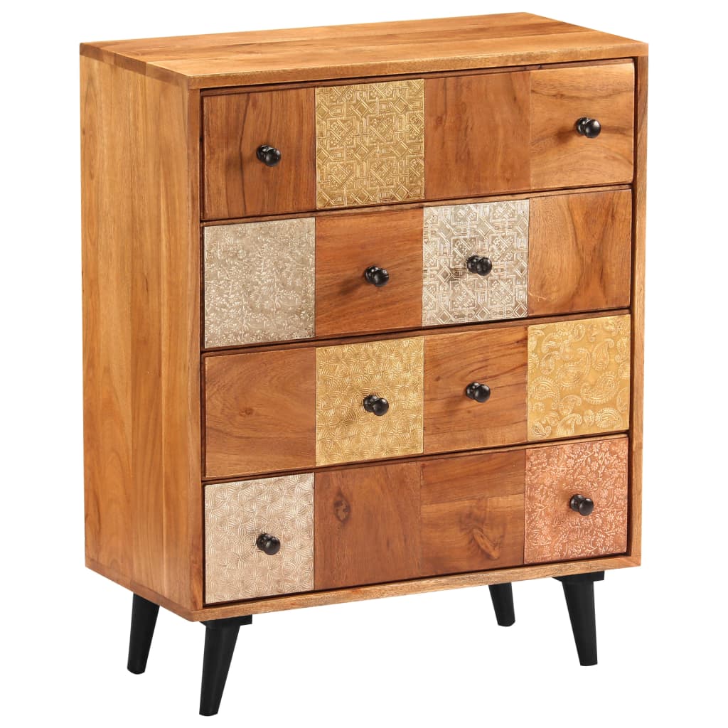 Kommode Tre 60x30x75 cm heltre akasie