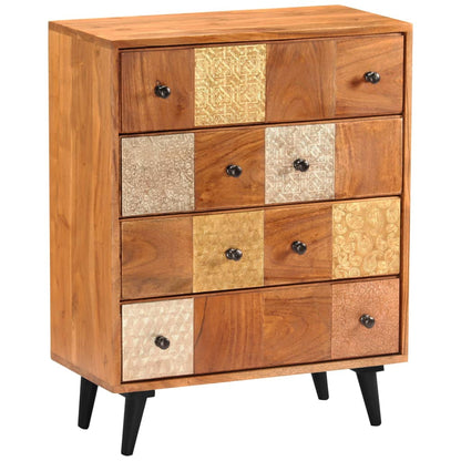 Kommode Tre 60x30x75 cm heltre akasie