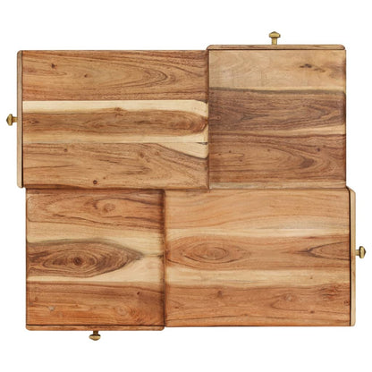 Salongbord 70x60x42 cm heltre akasie
