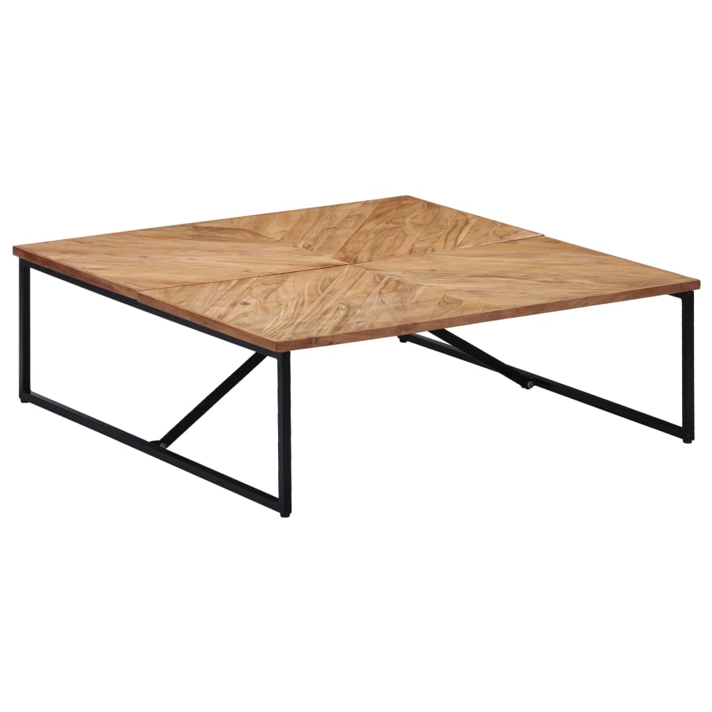 Salongbord Sofabord Tre heltre akasie 110x110x36 cm