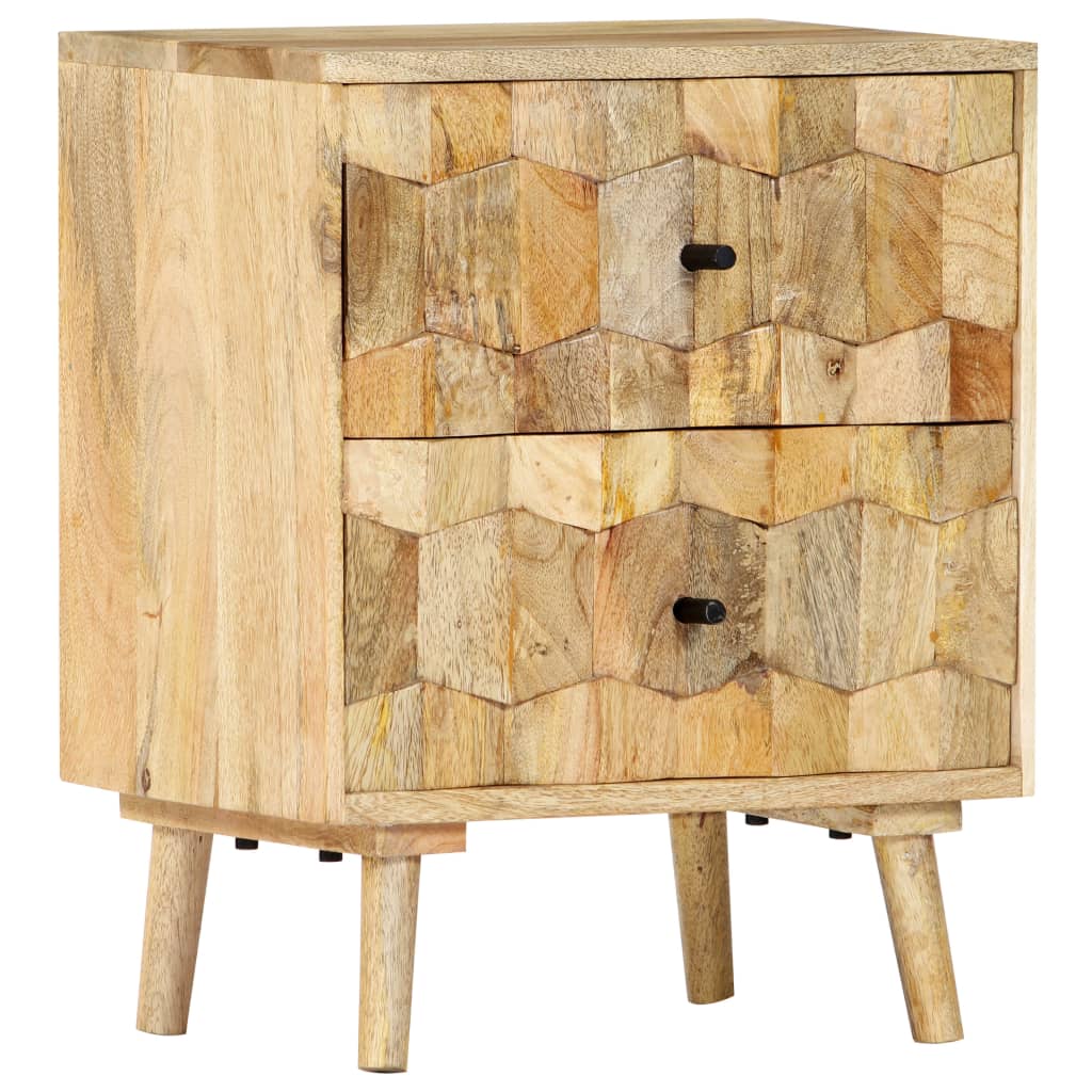 Nattbord Sengbord Tre heltre mangotre 40x30x50 cm