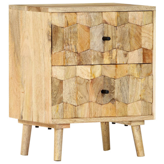 Nattbord Sengbord Tre heltre mangotre 40x30x50 cm