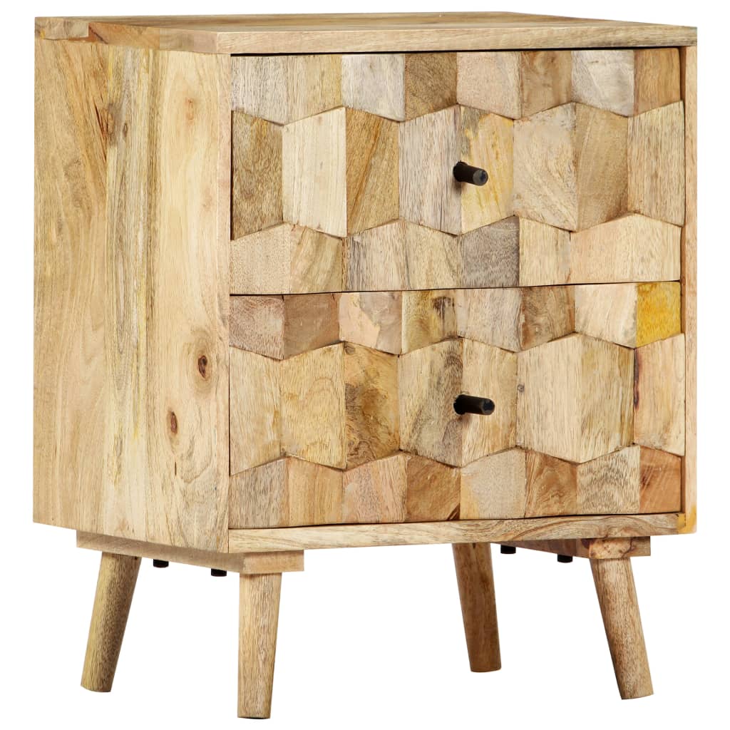 Nattbord Sengbord Tre heltre mangotre 40x30x50 cm