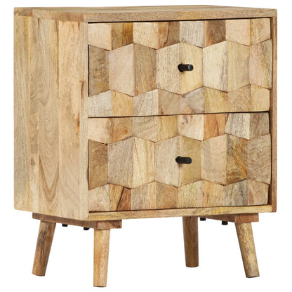 Nattbord Sengbord Tre heltre mangotre 40x30x50 cm
