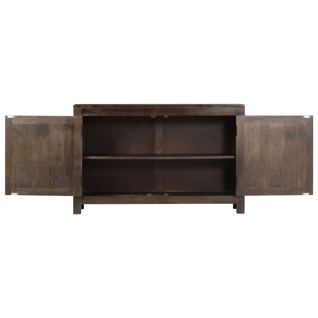 Skjenk Tre med utskåret design 110x35x70 cm heltre mango