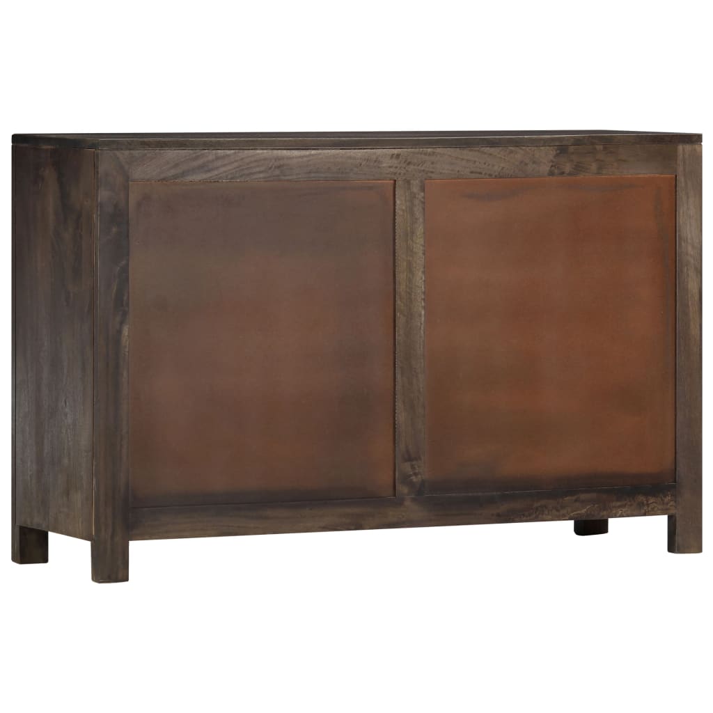 Skjenk Tre med utskåret design 110x35x70 cm heltre mango