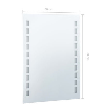 Baderomsspeil LED 60x80 cm