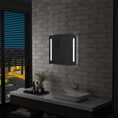Baderomsspeil LED 60x50 cm