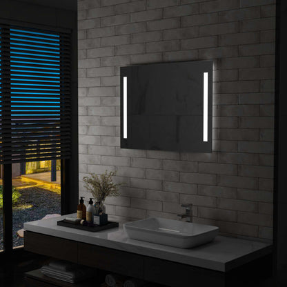 Baderomsspeil LED 80x60 cm