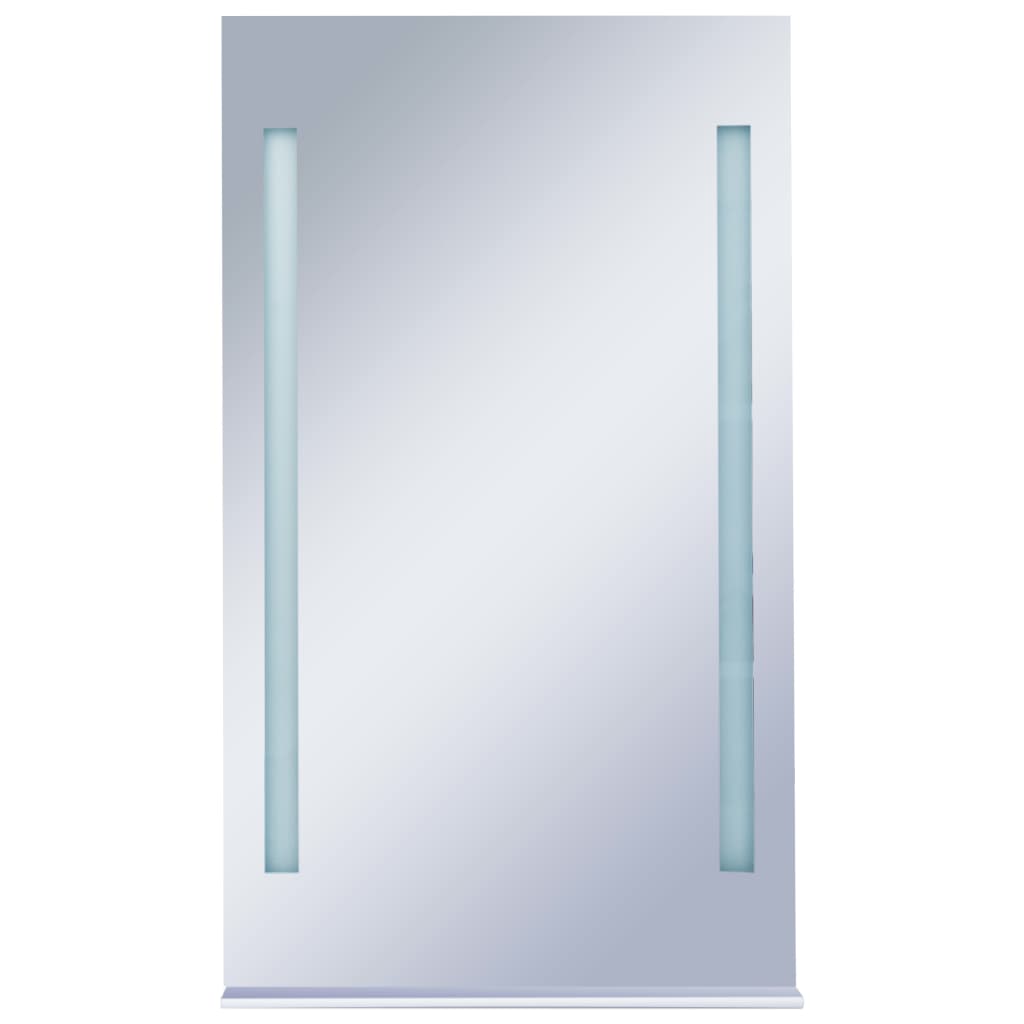 Baderomsspeil LED med hylle 60x100 cm