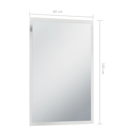 Baderomsspeil LED 60x100 cm