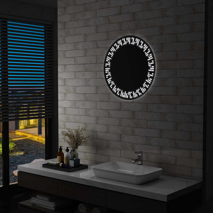 Baderomsspeil LED 60 cm