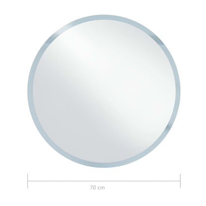 Baderomsspeil LED 70 cm