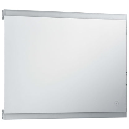 Baderomsspeil LED med berøringssensor 80x60 cm