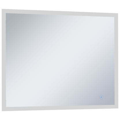 Baderomsspeil LED med berøringssensor 80x60 cm