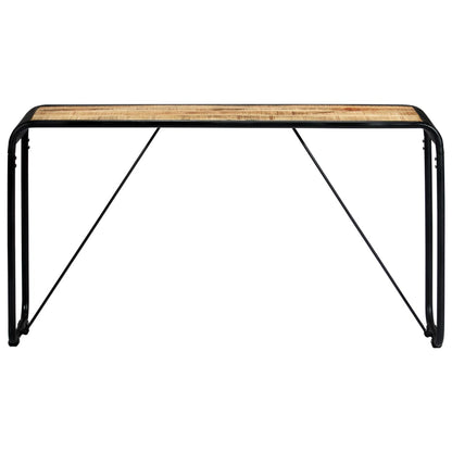 Avlastningsbord Konsollbord Tre 140x35x76 cm grov heltre mango