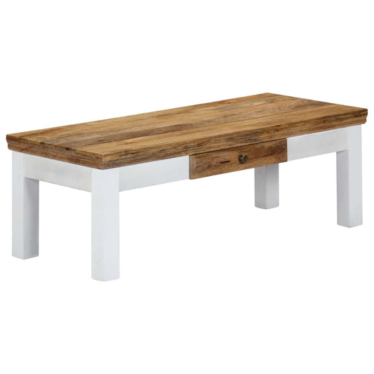 Salongbord Sofabord Tre 110x50x40 cm heltre mango
