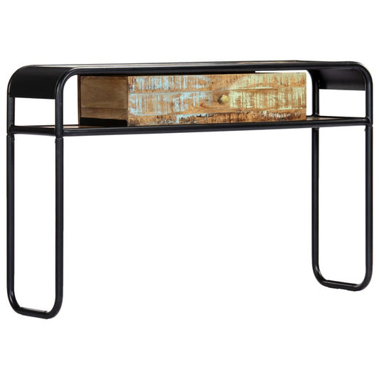 Avlastningsbord Konsollbord Tre 118x30x75 cm gjenvunnet heltre