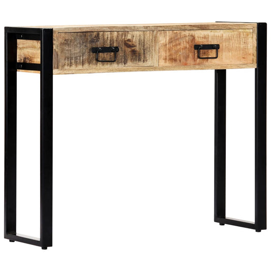 Avlastningsbord Konsollbord Tre 90x30x75 cm heltre mango