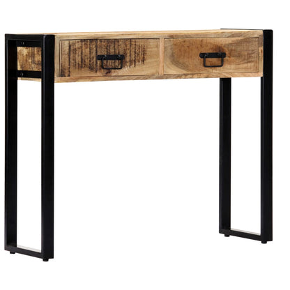 Avlastningsbord Konsollbord Tre 90x30x75 cm heltre mango