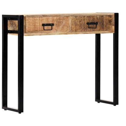 Avlastningsbord Konsollbord Tre 90x30x75 cm heltre mango
