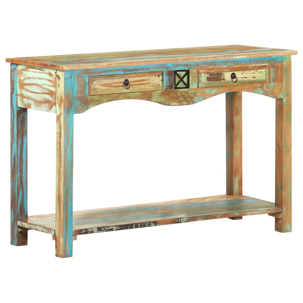 Avlastningsbord Konsollbord Tre 120x40x75 cm gjenvunnet heltre