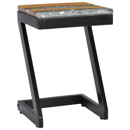 Salongbord Sofabord Tre heltre 30x30x50 cm og polyresin