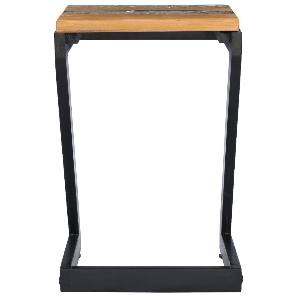 Salongbord Sofabord Tre heltre 30x30x50 cm og polyresin