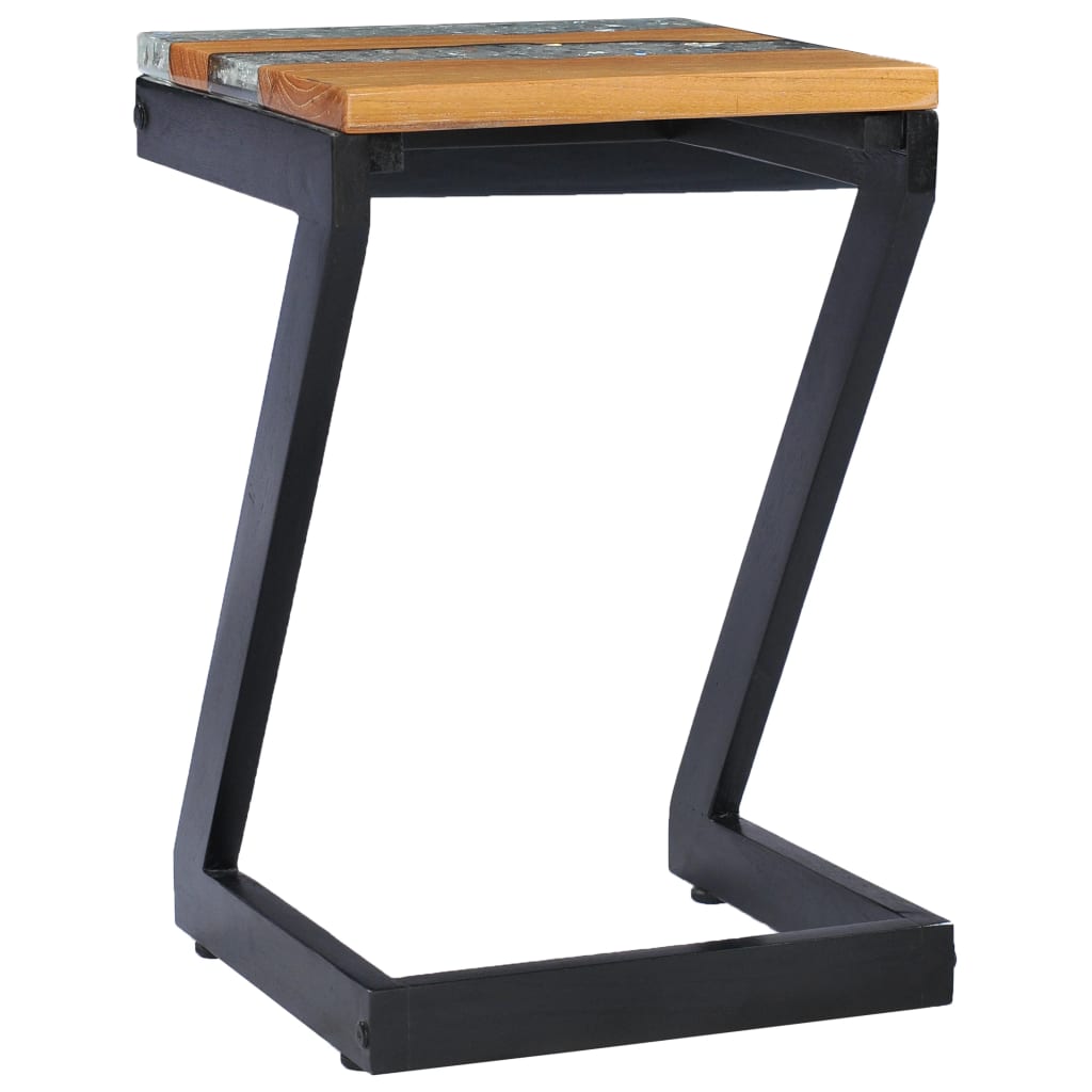 Salongbord Sofabord Tre heltre 30x30x50 cm og polyresin