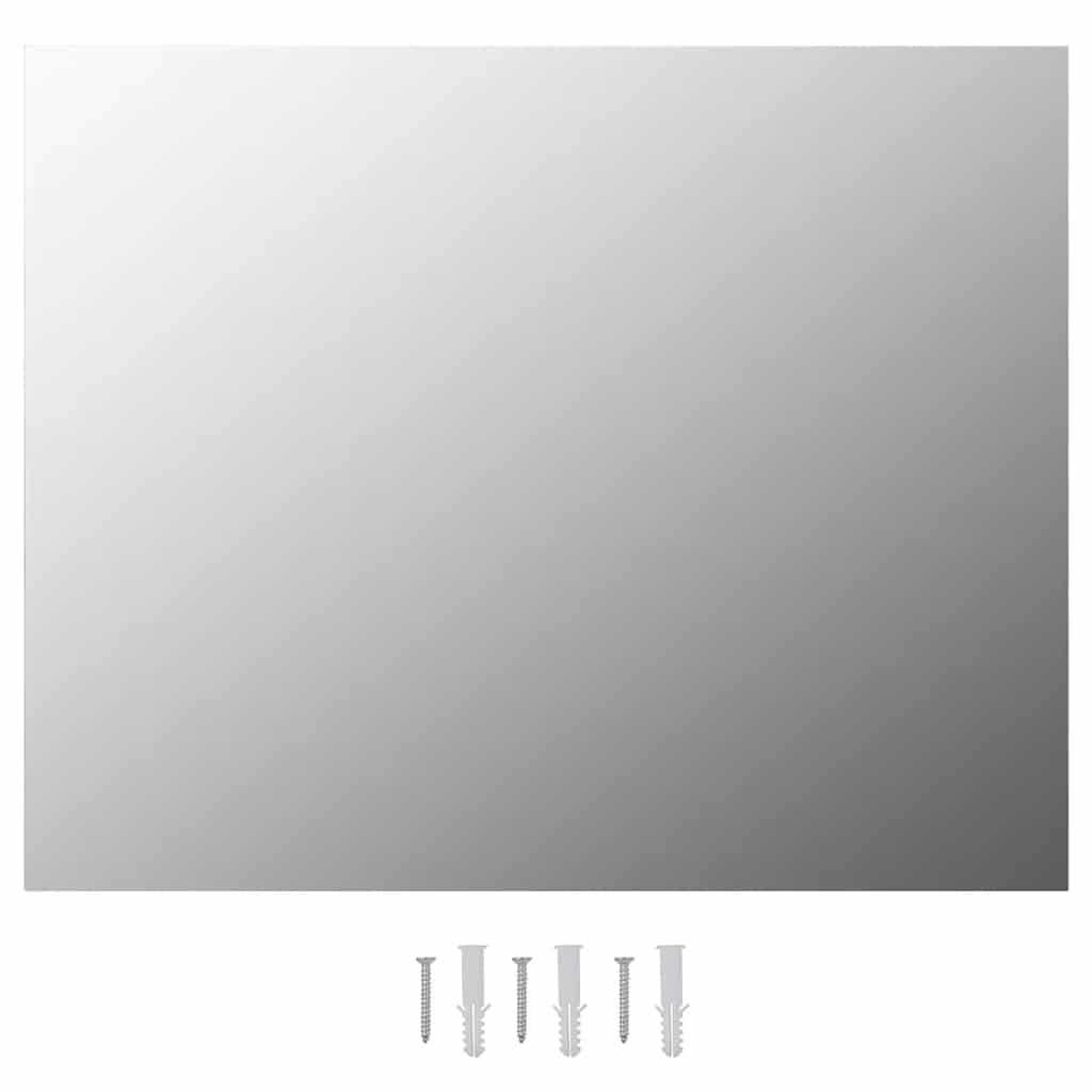 Veggspeil Rammeløst speil 100x60 cm glass