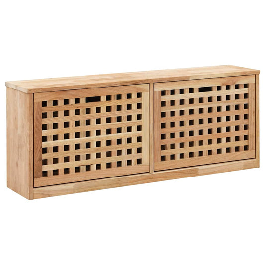 Skoskap Skohylle Skobenk Tre 94x20x38 cm heltre valnøtt