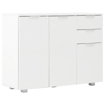 Skjenk Høyglans Hvit 107x35x80,5 cm