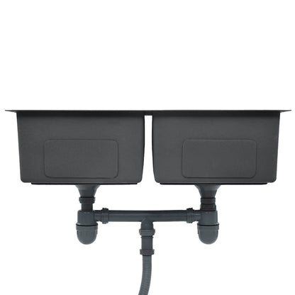 Kjøkkenvask Håndlaget rustfritt stål