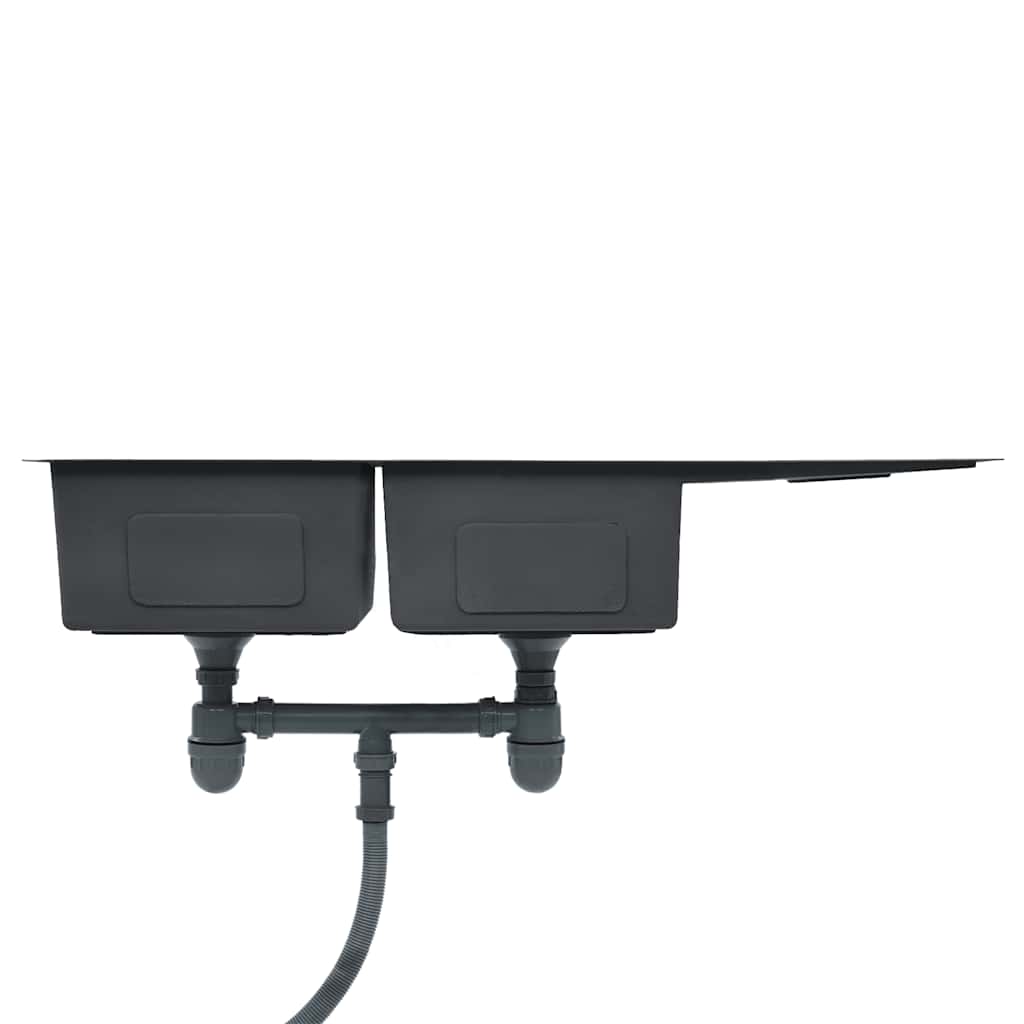 Kjøkkenvask Håndlaget rustfritt stål