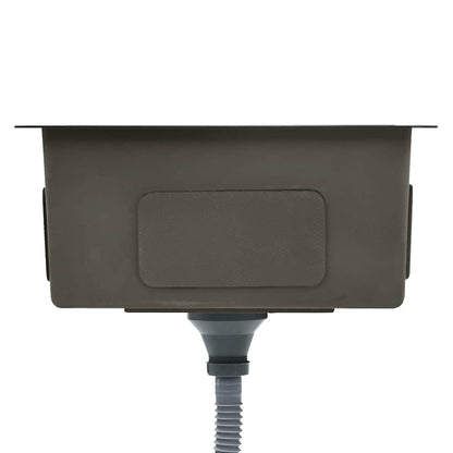 Kjøkkenvask Håndlaget Svart rustfritt stål