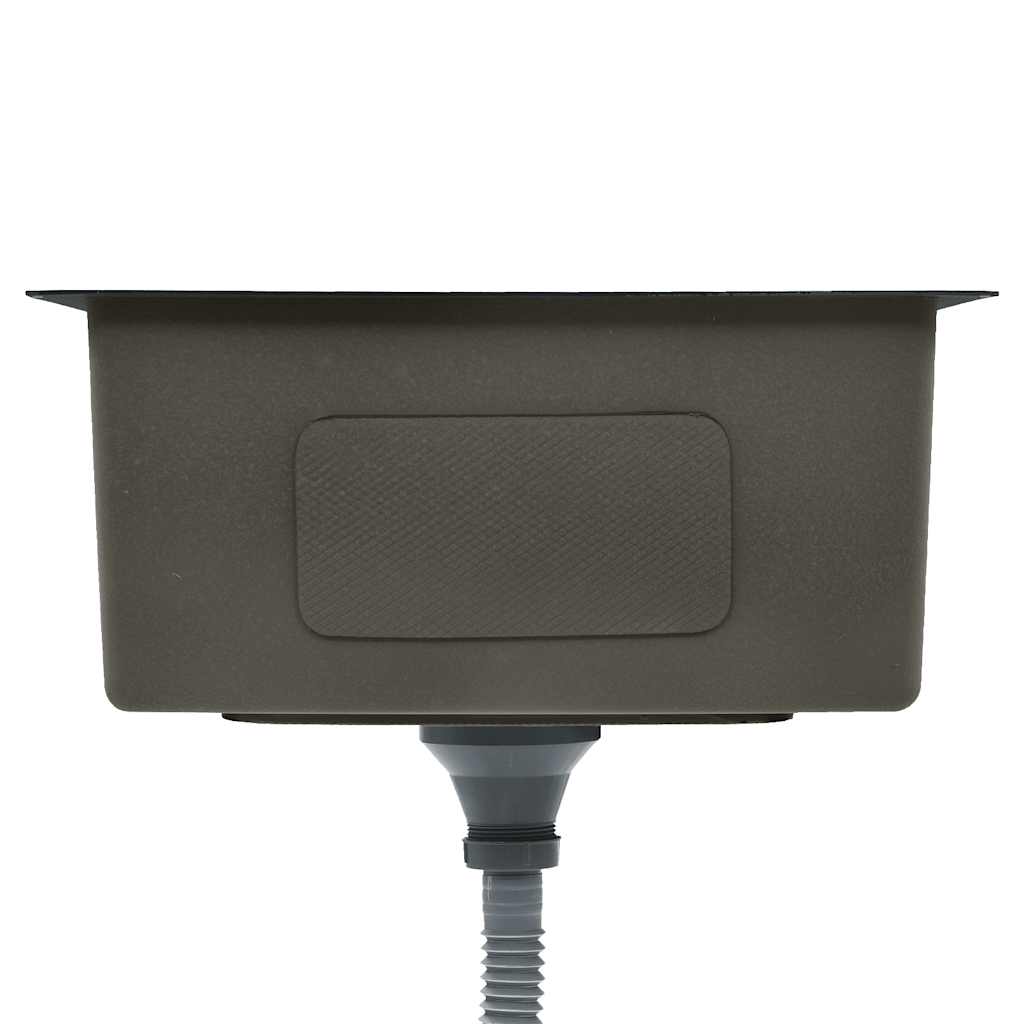 Kjøkkenvask Håndlaget Svart rustfritt stål