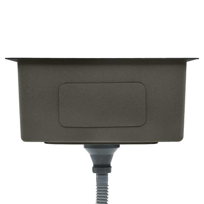 Kjøkkenvask Håndlaget Svart rustfritt stål