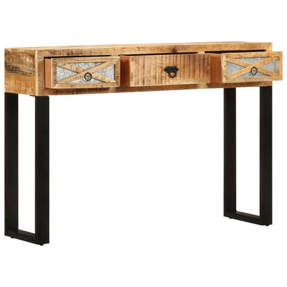 Avlastningsbord Konsollbord Tre 110x30x76 cm heltre mango