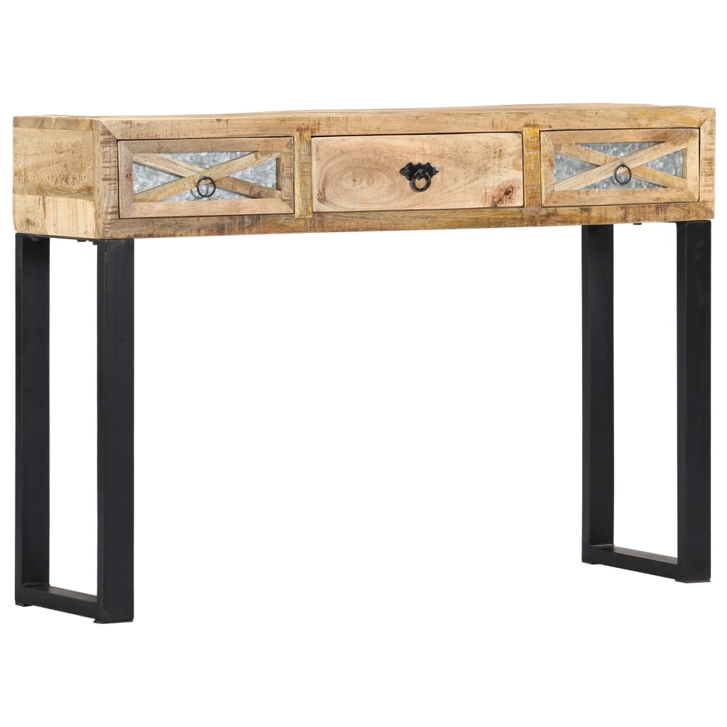 Avlastningsbord Konsollbord Tre 110x30x76 cm heltre mango