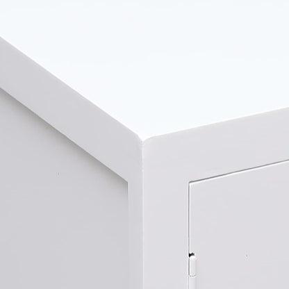 Nattbord Sengbord Hvit 38x28x52 cm keisertre